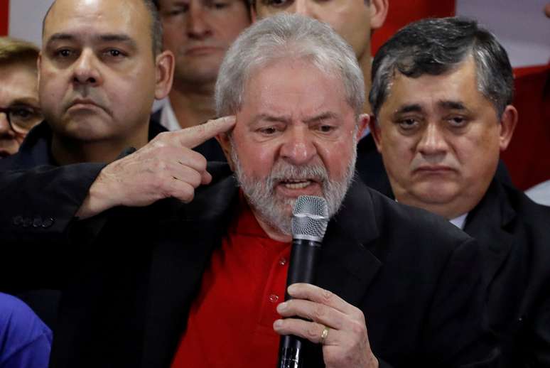 Lula falou para militantes e simpatizantes do PT na sede nacional do partido, em São Paulo