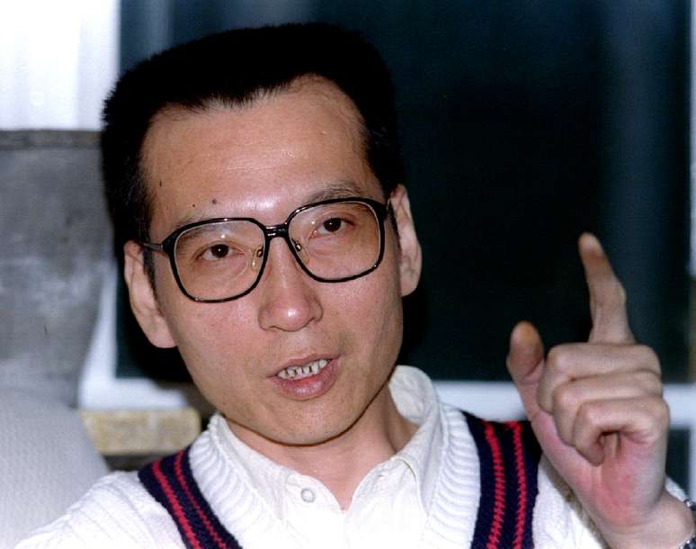 Liu Xiaobo em foto de arquivo de 1995