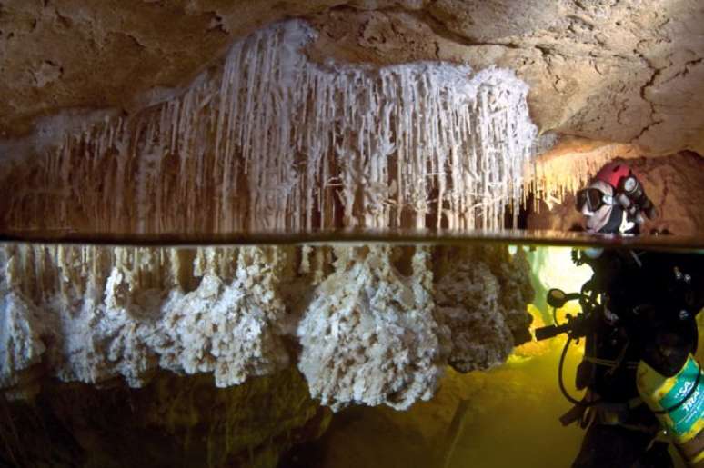 Cavernas foram inundadas quando os níveis do mar aumentaram há mais de 60 mil anos 