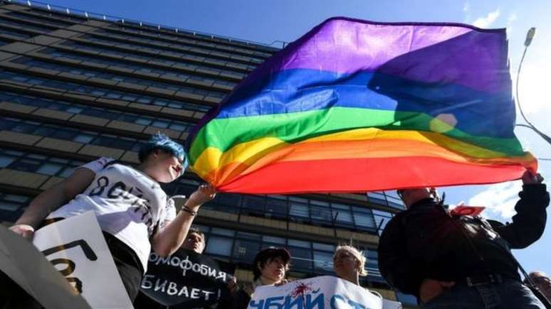 Muitos eventos que apoiam a comunidade gay na Rússia terminaram em confronto com a polícia. 