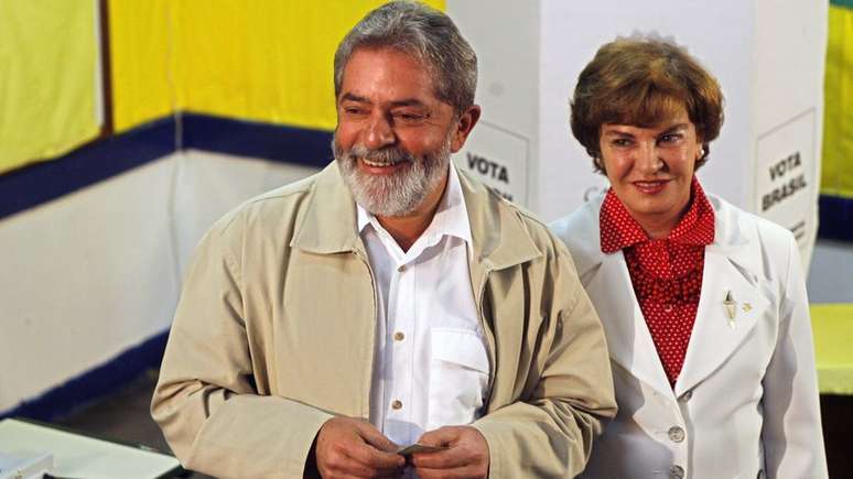Lula e Marisa em 2006