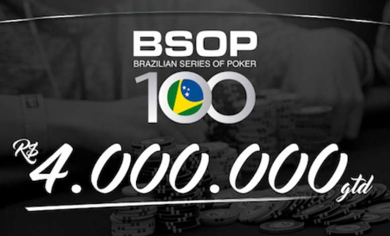 Etapa do circuito brasileiro deste ano em Foz do Iguaçu será a de número 100 do BSOP (Divulgação)