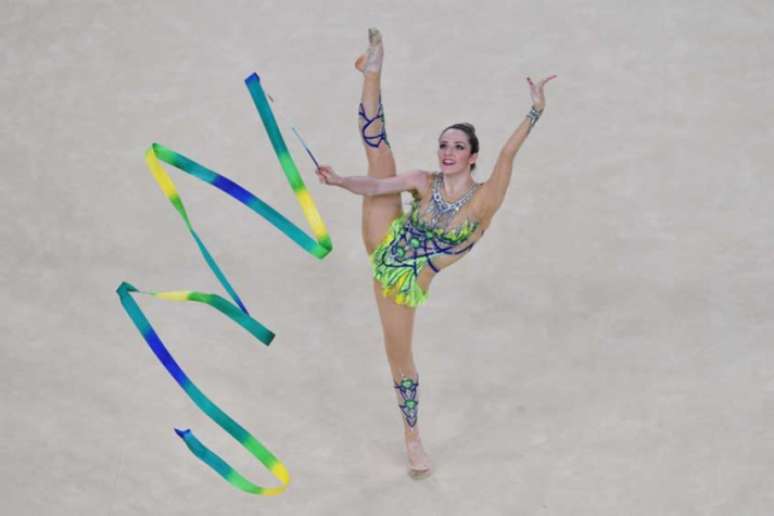 Natália Gaudio foi a 23ª no individual geral na Rio-2016 (Foto: Divulgação)