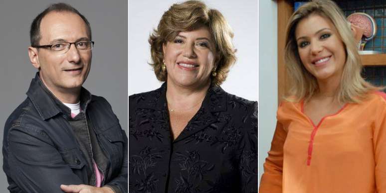 Britto Jr., Silvia Poppovic e Flavia Freire: vida nova fora da emissora número 1 da TV brasileira