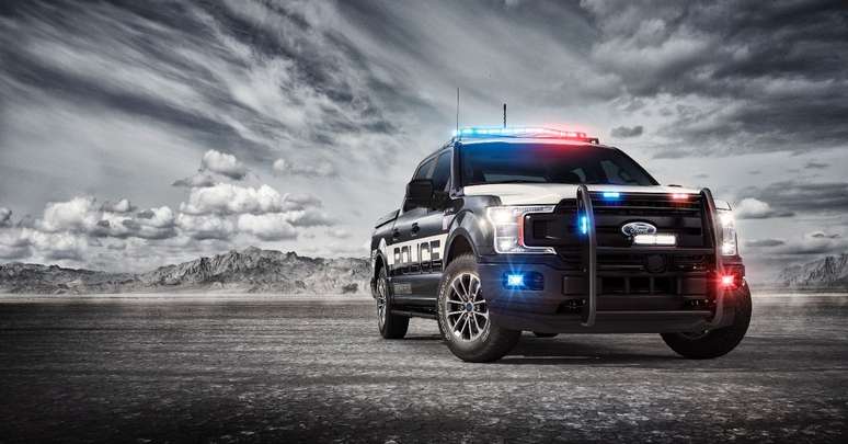 Ford revela a picape certificada para perseguição policial