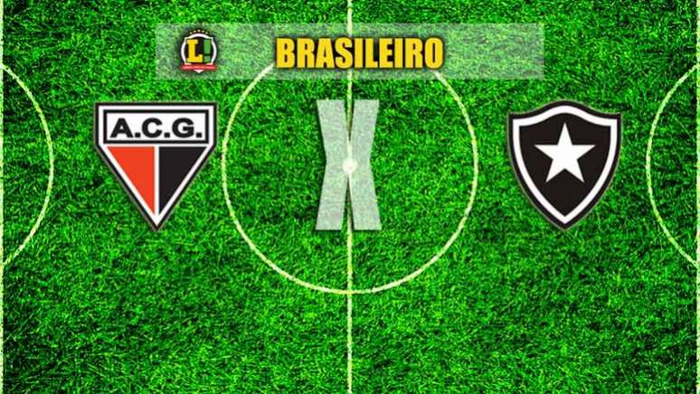 Equipes se enfrentam no Estádio Olímpico, em Goiânia (Foto: Atlético-GO x Botafogo)