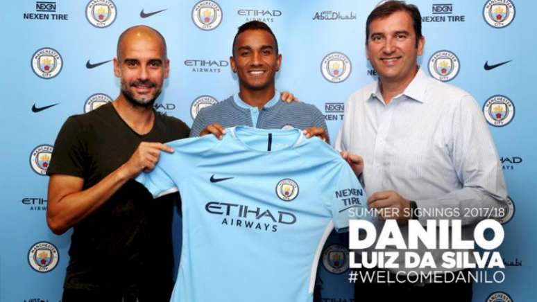 Danilo é o novo reforço do Manchester City (Foto: Divulgação)