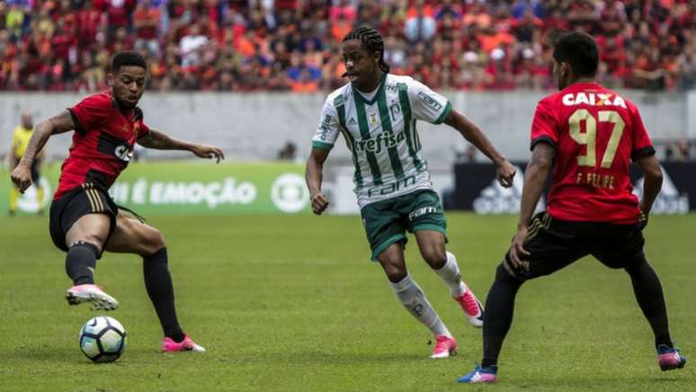 Keno marcou o segundo gol do Palmeiras na Arena Pernambuco - Clélio Tomaz/AGIF
