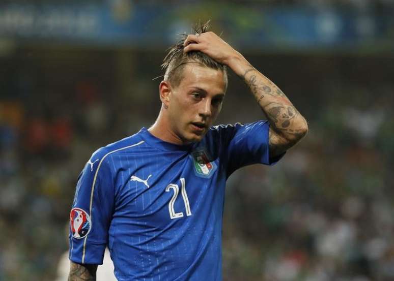 Atacante Federico Bernardeschi durante jogo da It&aacute;lia na Eurocopa de 2016
22/06/2016
REUTERS/Gonzalo Fuentes
