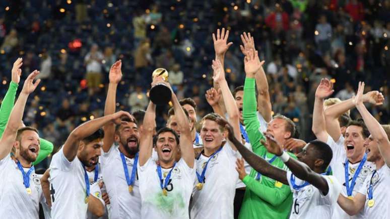 Alemanha foi a campeã da Copa das Confederações (Foto: AFP)