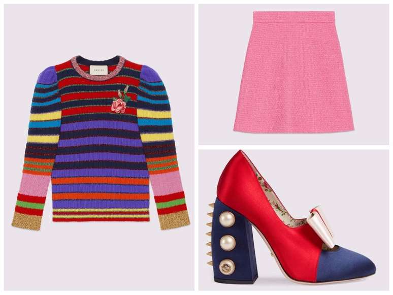 Pe&ccedil;as da Gucci (Fotos: Reprodu&ccedil;&atilde;o/Gucci)