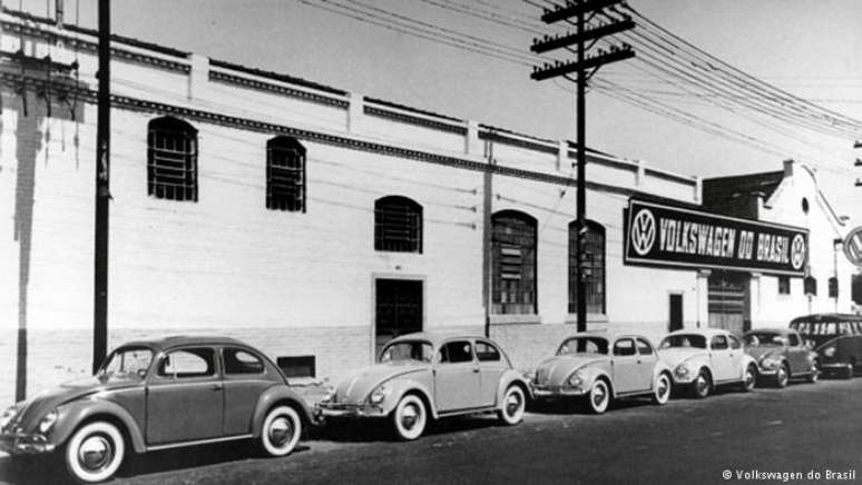 Fábrica da Volkswagen no bairro do Ipiranga, em São Paulo