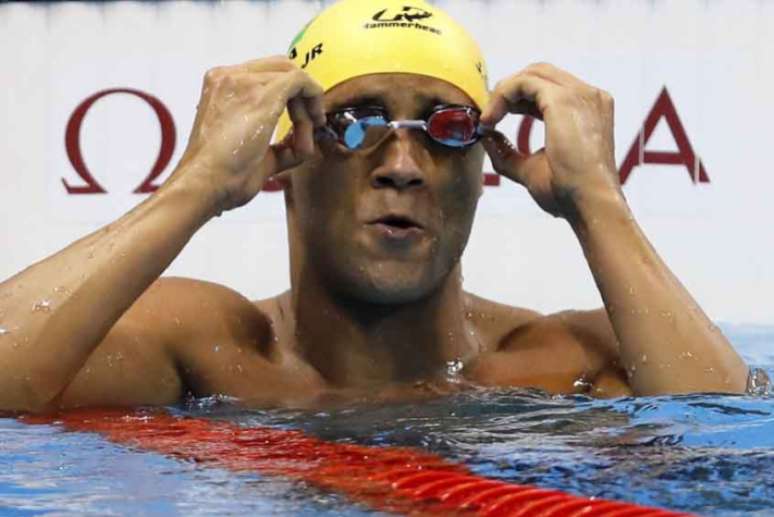 João Gomes Jr. conquista terceira medalha da natação brasileira na competição (Foto:Rodolfo Buhrer)
