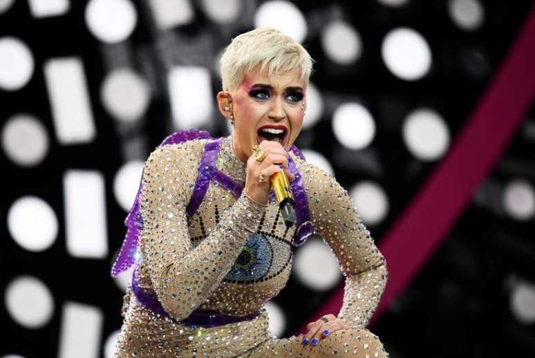 Katy Perry durante show no Glastonbury Festival
  24/6/2017  REUTERS/Dylan Martinez