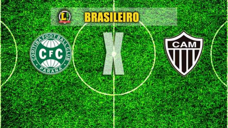 Coritiba tem 19 pontos e Galo soma 20. Duelo será de times pressionados na tabela do Brasileirão