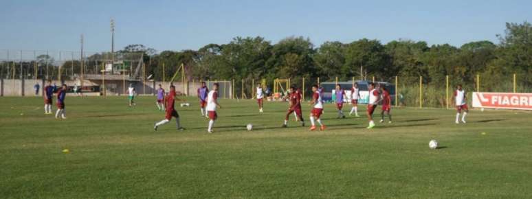 Treino do Guarani em Lucas do Rio Verde - Divulgação