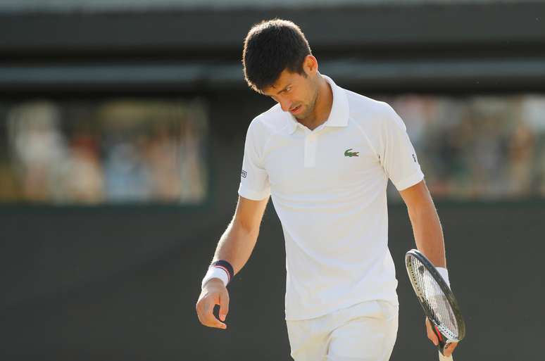 No último grand slam, em Wimbledon, o tenista sérvio acabou abandonando disputa de jogo das quartas de final por causa de lesão