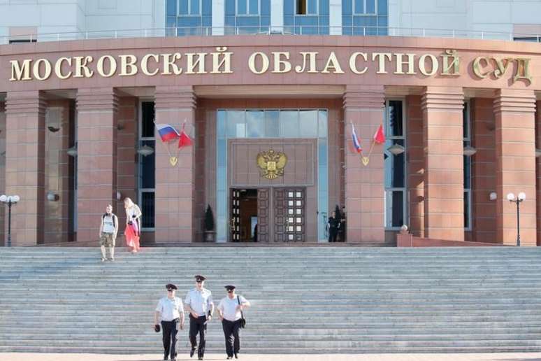 Tribunal de Moscou onde três réus foram mortos 
 1/8/2017    REUTERS/Valentyn Ogirenko