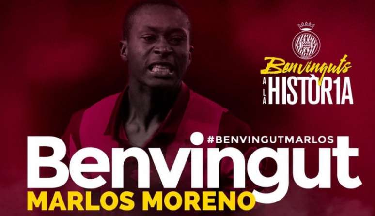 Marlos Moreno terá outra oportunidade no futebol espanhol (Foto: Reprodução / Twitter)