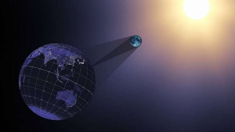 Além da América do Norte, eclipse parcial poderá ser observado em localidades ao norte da América do Sul, África e Europa