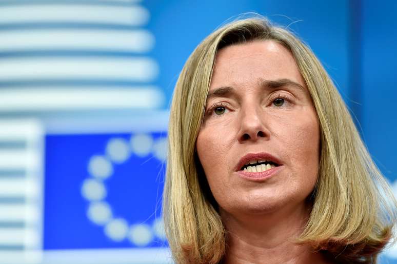 Federica Mogherini, da UE, concede entrevista em Bruxelas
 25/7/2017   REUTERS/Eric Vidal