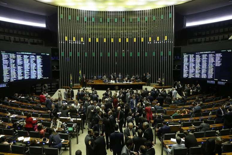 Plenário da Câmara dos Deputados, em Brasília
02/08/2017 REUTERS/Adriano Machado
