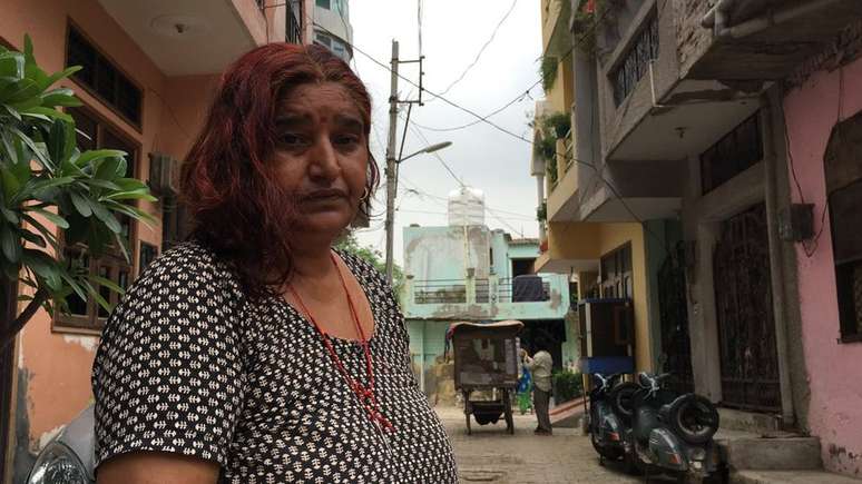 Sunita Devi diz que o agressor a deixou traumatizada 