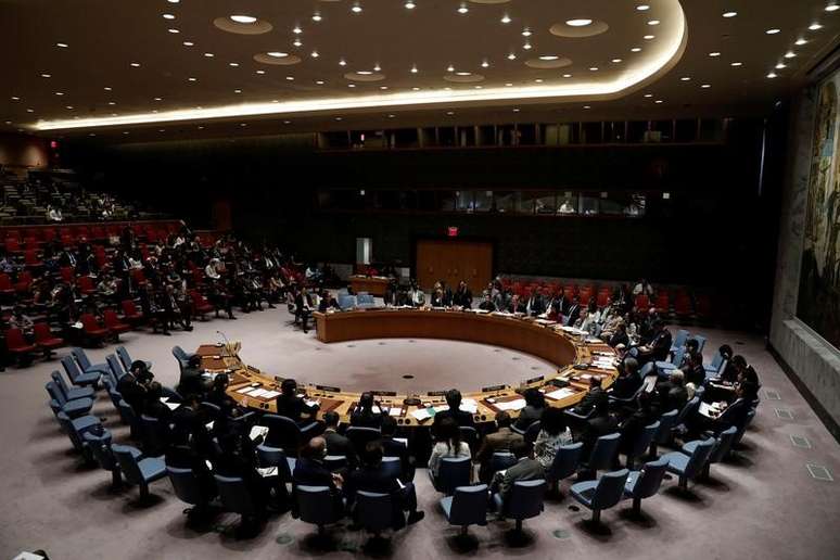 Reunião do Conselho de Segurança da ONU, em Nova York
05/07/2017 REUTERS/Mike Segar