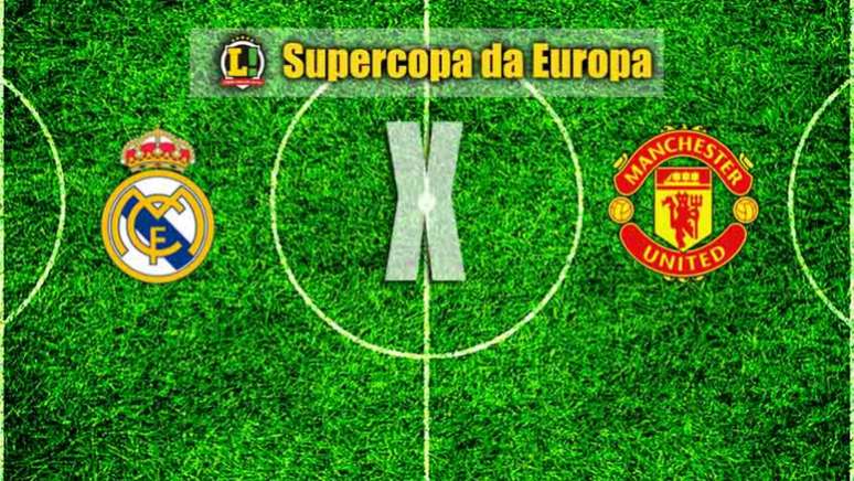 Real Madrid e Manchester United se enfrentam nesta terça-feira, na Macedônia