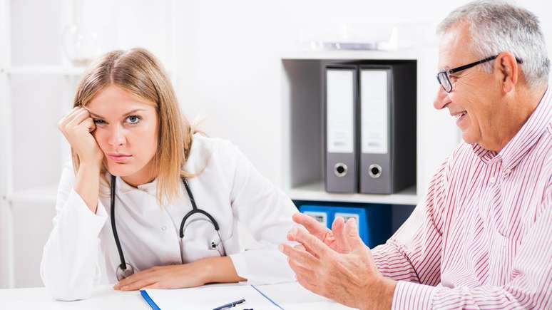 M&eacute;dico e paciente