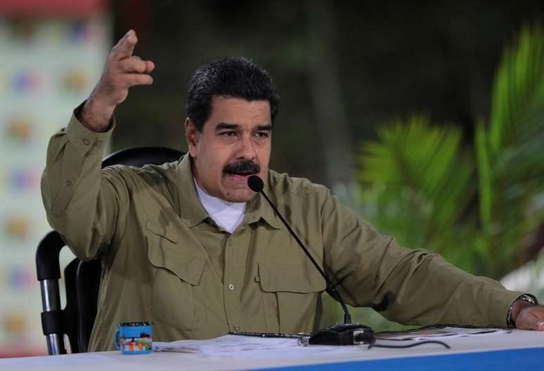 Maduro faz discurso em Caracas
 6/8/2017    Divulgação