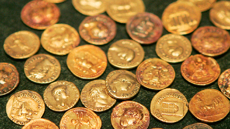 Moedas de ouro