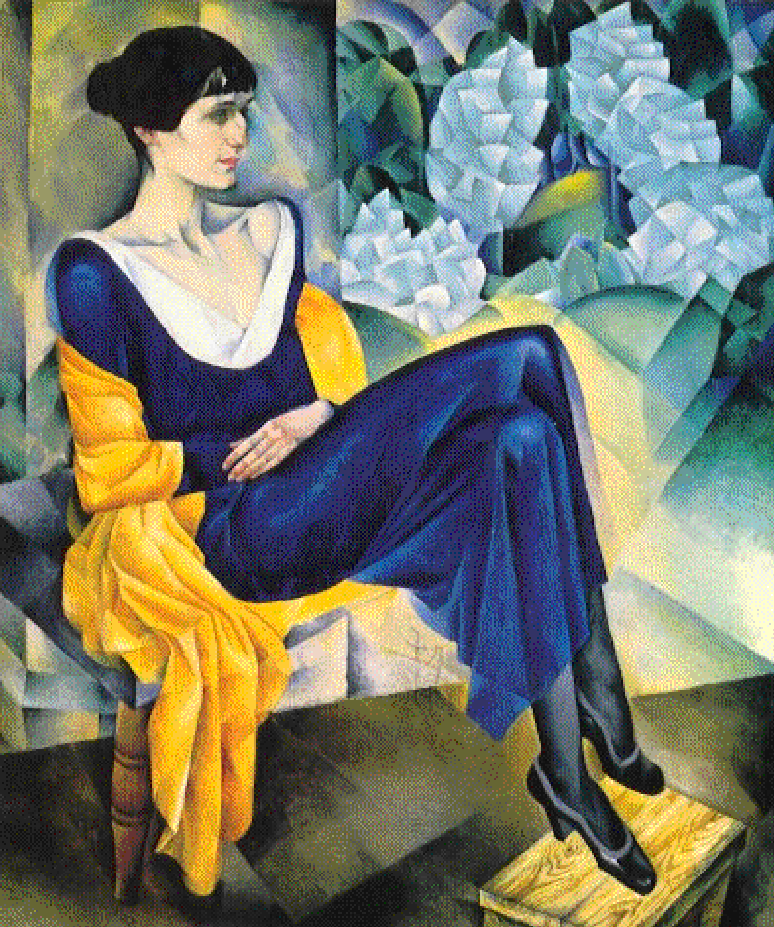 A. Akhmatova, musa das artes de S.Petersburgo