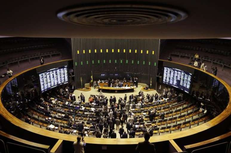 Plenário da Câmara dos Deputados, em Brasília 03/12/2014 REUTERS/Ueslei Marcelino