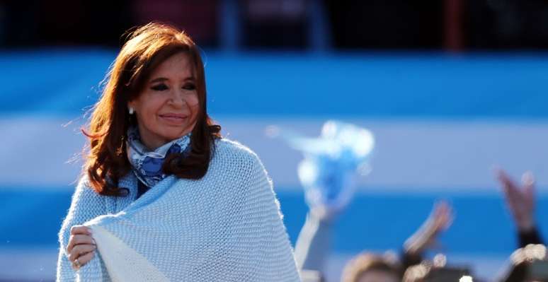 Ex-presidente argentina Cristina Kirchner durante comício em Buenos Aires
20/06/2017 REUTERS/Marcos Brindicci