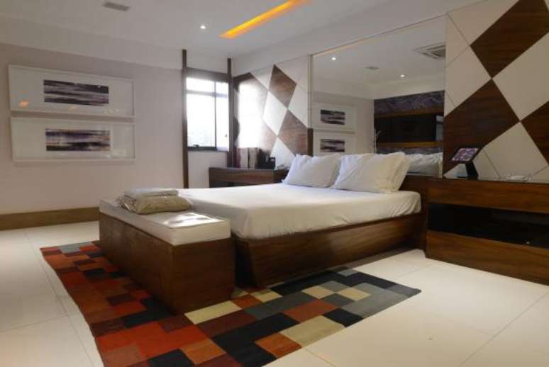 Suíte do Hotel Corinto, no Rio: investimento para hospedar turistas dos Jogos Olímpicos Rio 2016