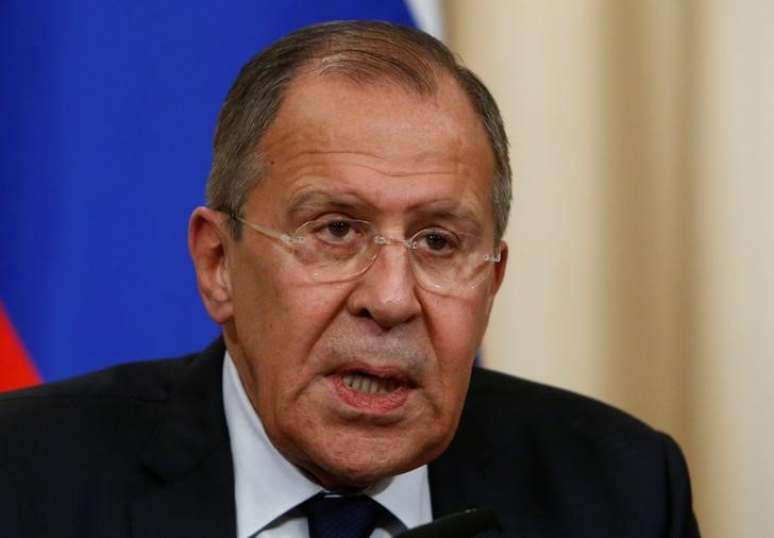 Ministro de Relações Exteriores da Rússia, Sergei Lavrov, durante coletiva de imprensa, em Moscou 20/06/2017 REUTERS/Sergei Karpukhin