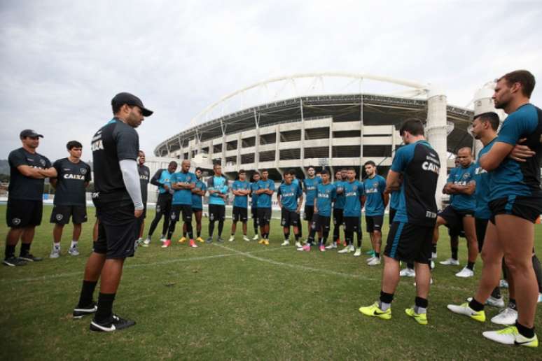 Elenco do Botafogo tem estado à prova nas três competições que disputa (Foto: Satiro Sodré/SSPress/Botafogo)