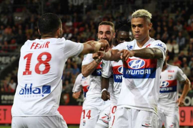 Mariano Díaz chegou a três gols no Campeonato Francês (Foto: Jean-Francois Monier / AFP)