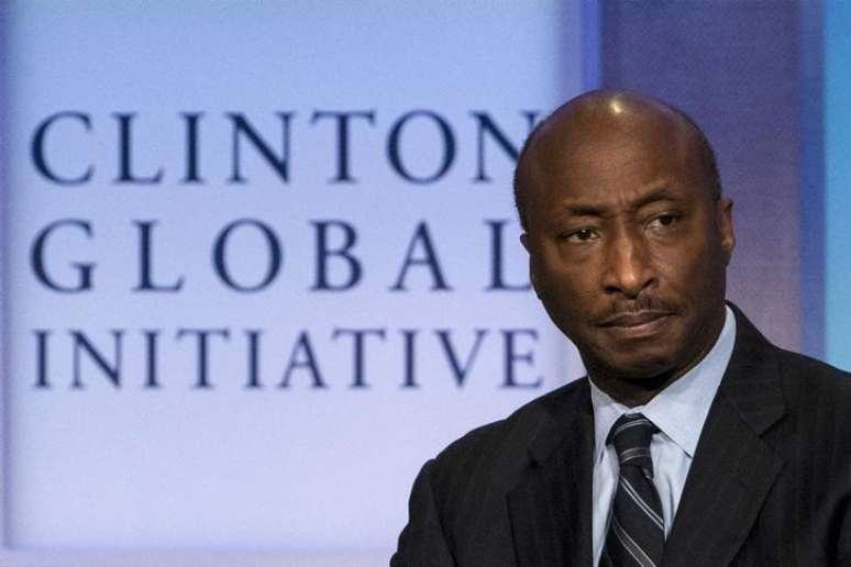 Presidente-executivo da Merck & Co., Kenneth Frazier, durante painel em Nova York, Estados Unidos 27/09/2015 REUTERS/Brendan McDermid