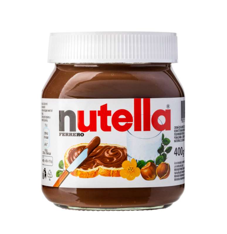 Imagem de pote de Nutella