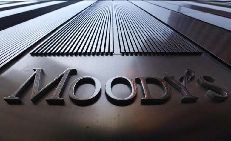 Logo da Moody's no World Trade Center em Nova York
