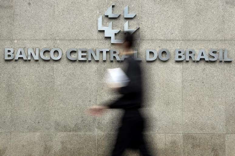 Logo do Banco Central na sede da instituição, em Brasília 15/01/2014  REUTERS/Ueslei Marcelino