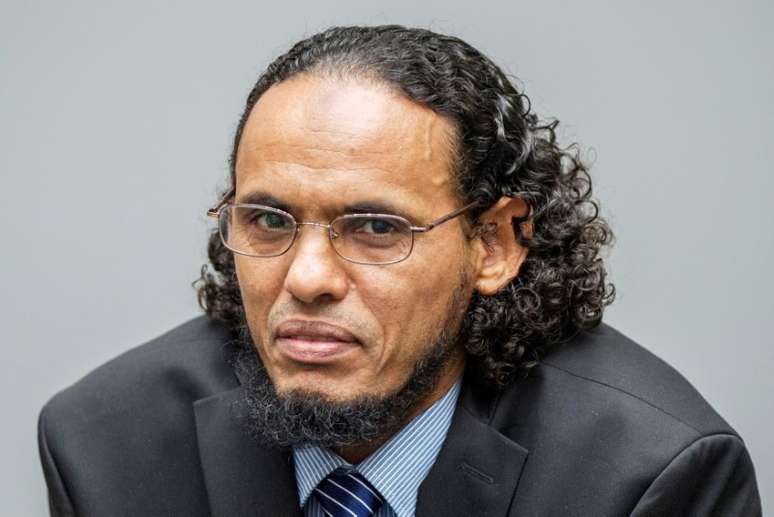 Ex-rebelde islâmico Ahmad al-Faqi al-Mahdi na Corte Criminal Internacional em The Hague, na Holanda 22/08/2016 REUTERS/Patrick Post