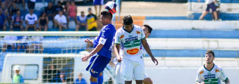 Lance de Taubaté x Rio Preto, pelo Campeonato Paulista da Série A2