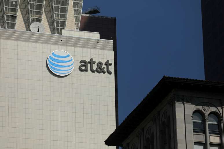 Prédio da AT&T em Los Angeles, Estados Unidos
10/08/ 2017 REUTERS/Mike Blake