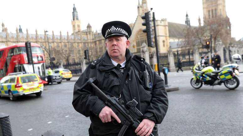 Policial britânico