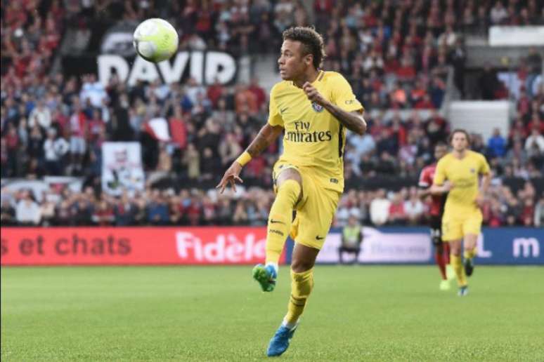 Neymar tem um jogo e um gol com a camisa do PSG (Foto: JEAN-SEBASTIEN EVRARD / AFP)