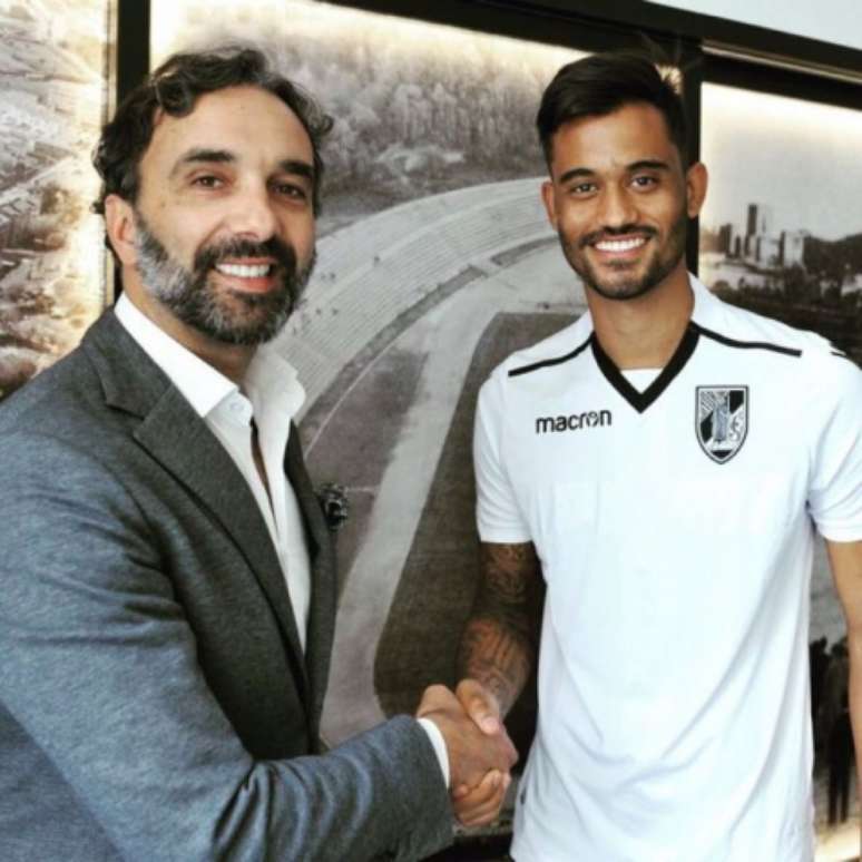 Jubal vai jogar a Liga Europa pelo Vitória de Guimarães (Foto: Divulgação)