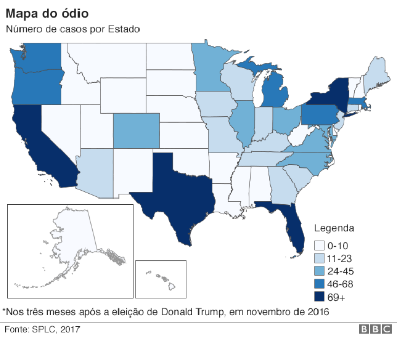 Mapa do ódio